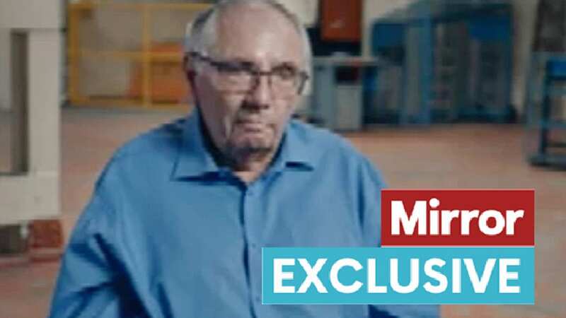 Security guard Michael Scouse who was beaten, tied and soaked in petrol (Image: DAILY MIRROR)