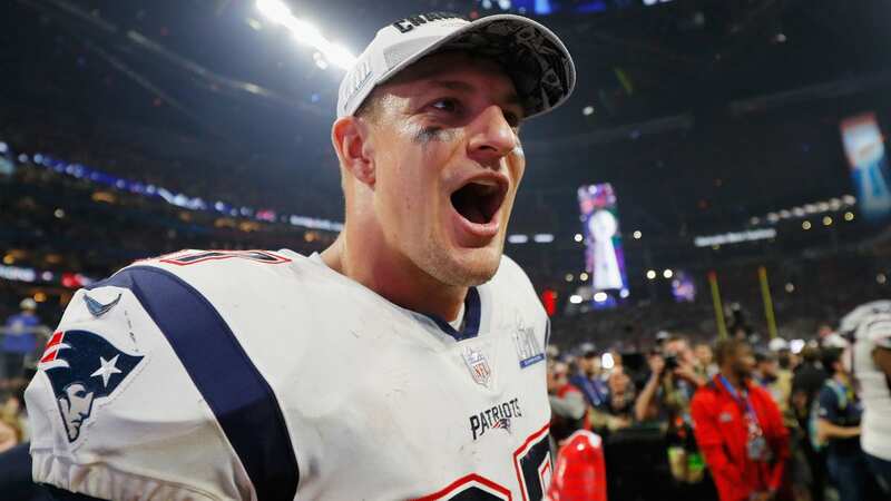Rob Gronkowski and Tom Brady won the Super Bowl in their first year with the Tampa Bay Buccaneers (Image: Mike Ehrmann/Getty Images)