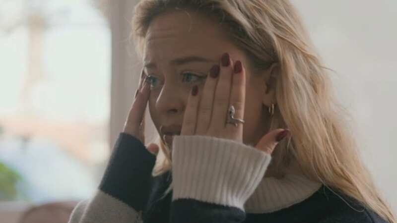 Emily Atack breaks down as she shares 