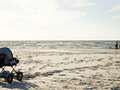 Outrage as abandoned baby found in pram on beach, with mum off for a coffee