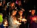 Community gathers for candlelit vigil honouring girl, 4, killed by family dog