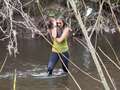 Mum wades 60 miles through river after tracking 'stolen' sausage dog with AirTag