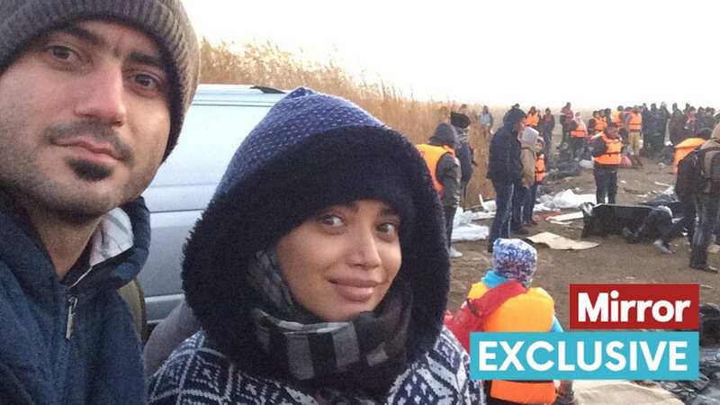Leila Eftetahi and her husband Ali, who escaped from Iran and fled to Europe via Turkey (Image: Leila Eftetah)