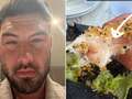 Love Island's Liam Reardon unrecognisable after allergic reaction to raw chicken dqxikeidqkikdinv