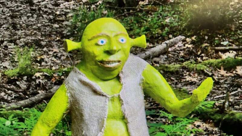 A picture of the missing Shrek statue (Image: Hatfield Police Department)