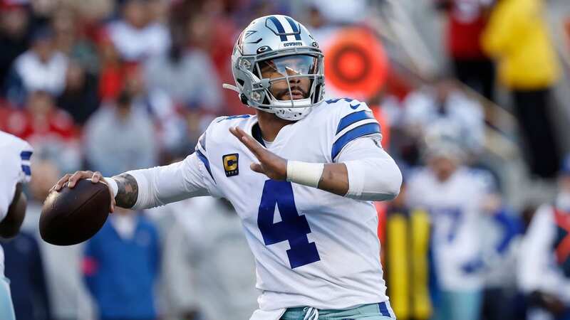 Dak Prescott threw 15 interceptions in just 12 appearances during the 2022 regular season (Image: Godofredo A Vásquez/AP/REX/Shutterstock)