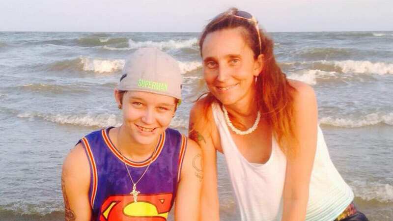 Patricia Spann (right) married her daughter Misty Spann (left) (Image: facebook)