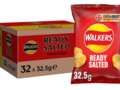 Amazon is selling 32 packs of Walkers ready salted crisps for just £10