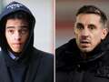 Gary Neville responds to backlash after liking tweet about Mason Greenwood