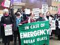 Activists gather to support ­'Barclays 7' women who broke windows at bank’s HQ