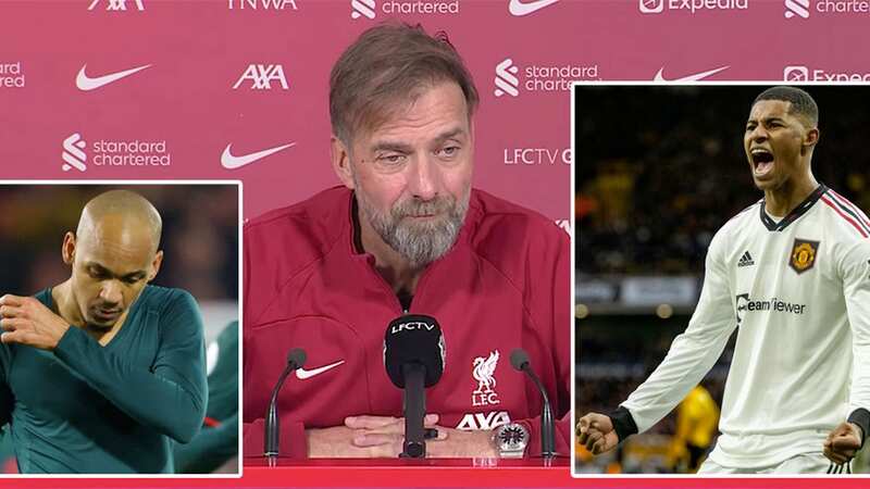 Klopp wants Rashford to be Liverpool example as he admits Fabinho unhappiness