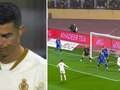 Ronaldo misses absolute sitter for Al-Nassr before being shown up by team-mate