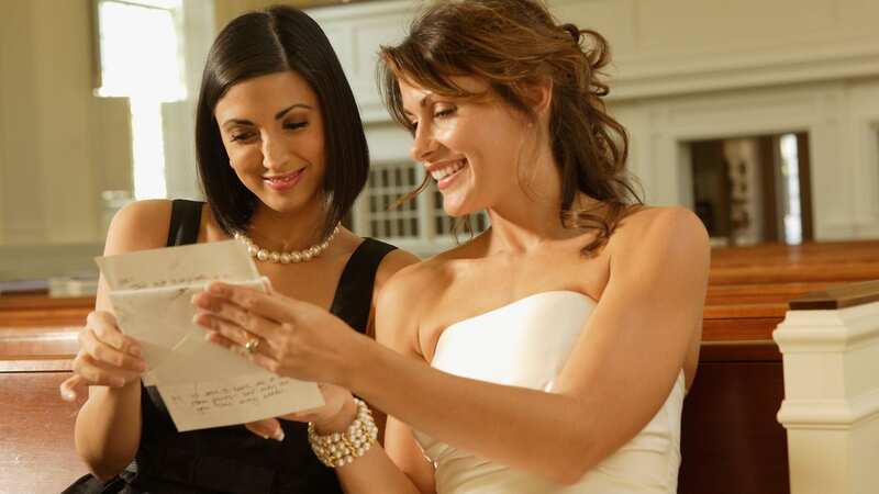 The bride-to-be required 