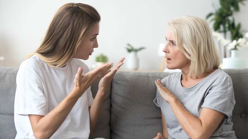 The woman says her mother-in-law is 