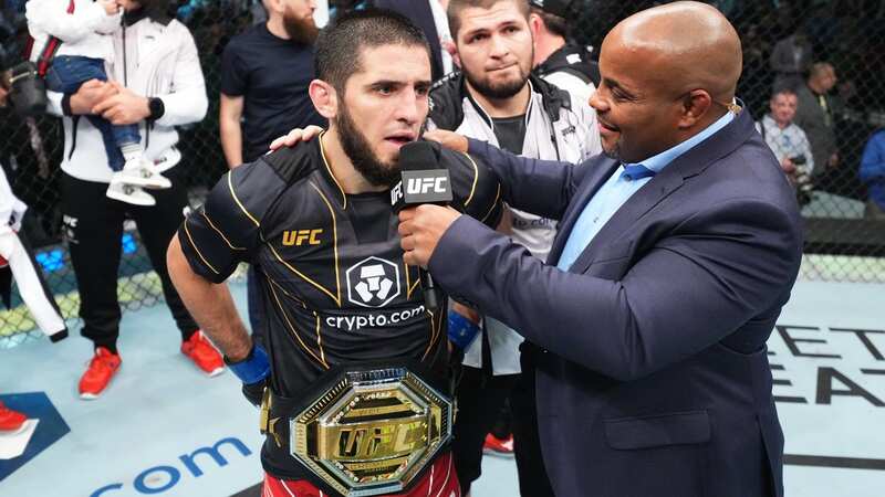 Islam Makhachev faces Alex Volkanovski next weekend (Image: Zuffa LLC)