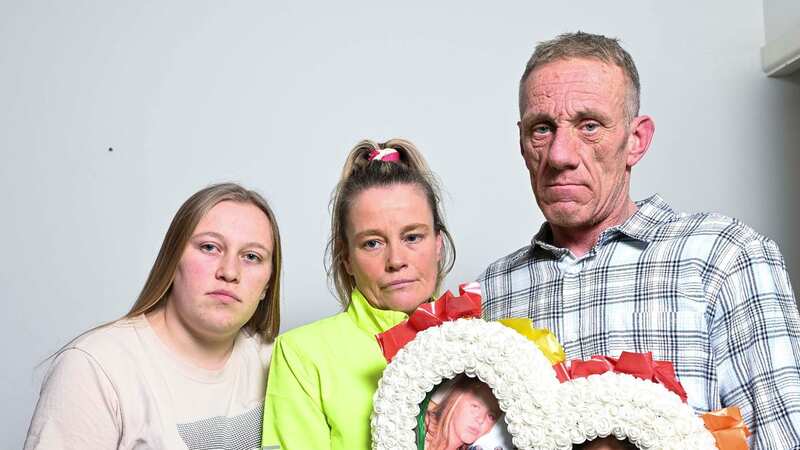 Mum and dad Judy and Sean Devlin, with their daughter Chloe, sister of Kelsey (Image: Byline Pictures Ltd)