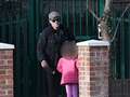 Dad takes girl, 6, to Gary Glitter's hostel to ask why police are protecting him