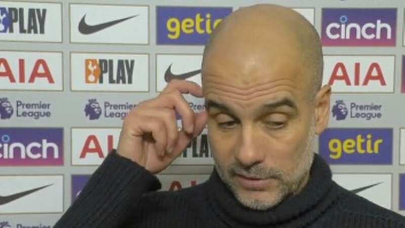 Guardiola takes swipe at ref after "strange" Man City woe continues at Tottenham
