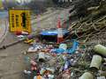 Roadside shame of filthy Brits who throw 'tsunami' of litter from car windows