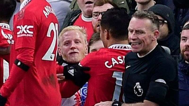Liverpool fan Will Hughes responded perfectly to Man Utd fans after Casemiro red