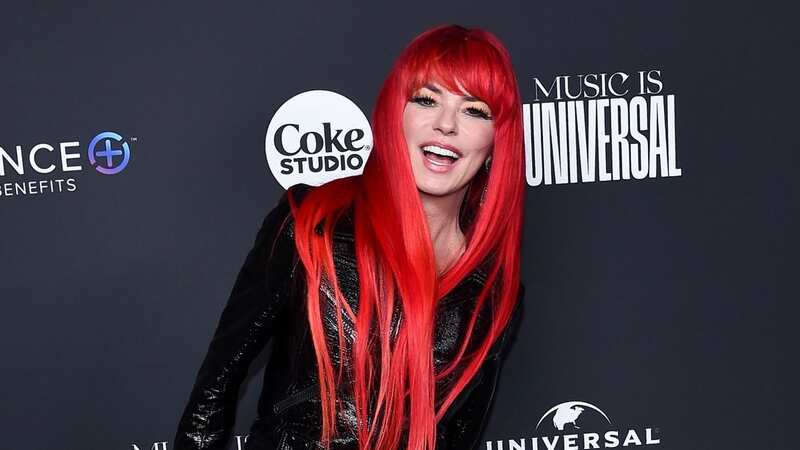 Shania Twain wears daring red wig as she leads stars at Grammys afterparty