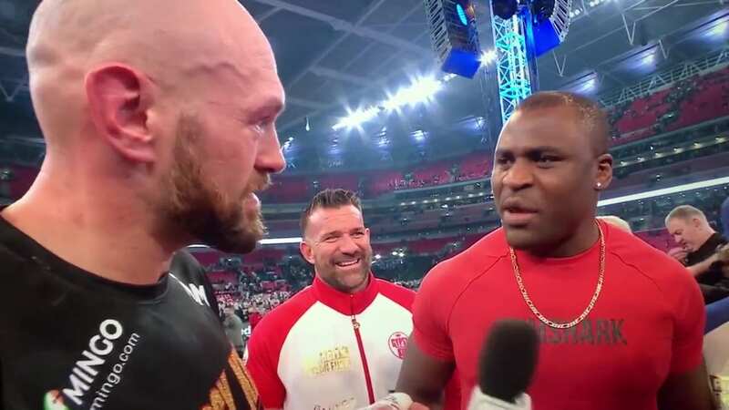 Francis Ngannou agrees to Tyson Fury