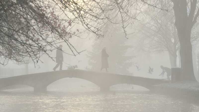 A weather warning for freezing fog is in place on Wednesday (Image: Emma Trimble / SWNS)
