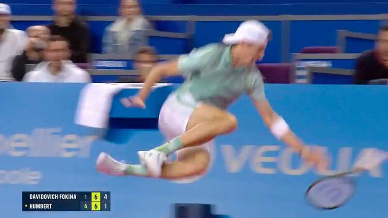 Humbert was forced to retire after his distressing fall