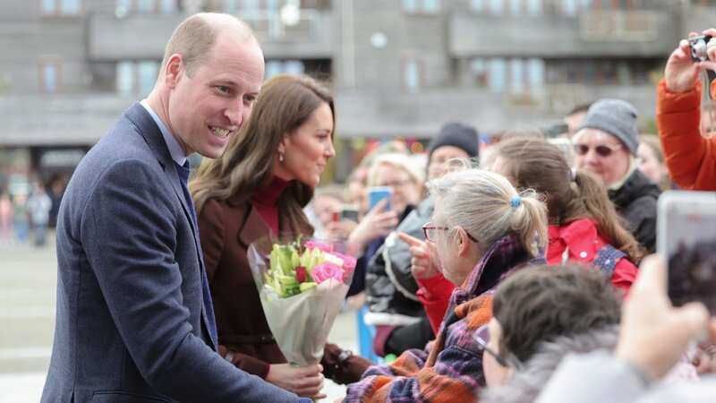 William and Kate walkabout marred by lone protestor detained by police