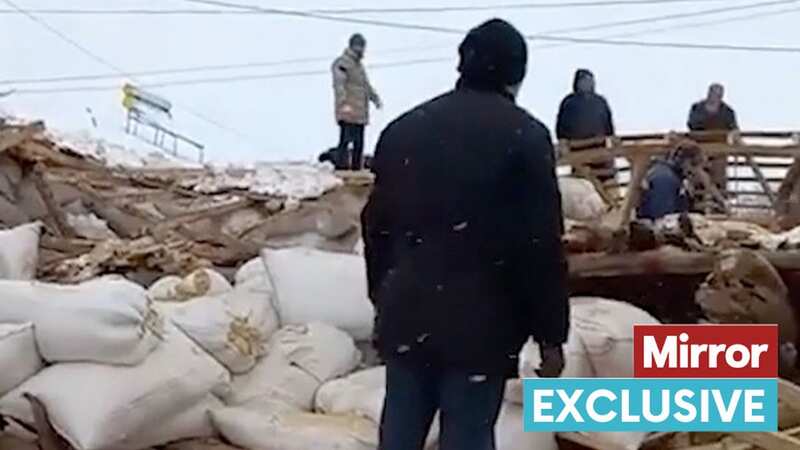 Turkey earthquake wipes out sheep as farmer tries to rescue animals from rubble