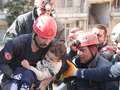 Three-year-old boy rescued from rubble in Turkey after 82 hours entombed