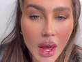 Lauren Goodger joins Katie Price and unveils 'butterfly lips' after tweakment dqxikeidqkikdinv