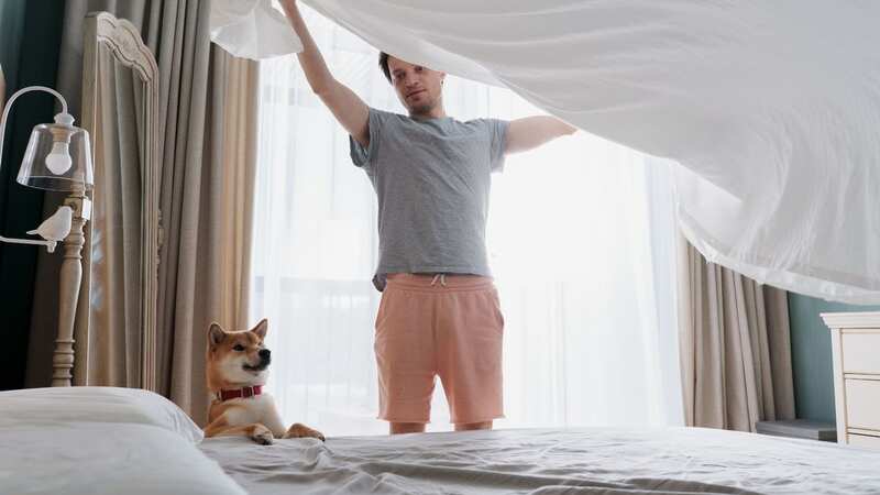 The expert shares how to make your own paste to clean the mattress (stock photo) (Image: Getty Images/EyeEm)