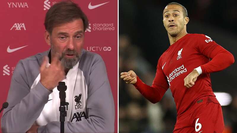 Jurgen Klopp offers worrying Thiago injury update ahead of Liverpool vs Everton
