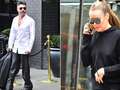 Simon Cowell wears very loose-fit suit as he joins Amanda Holden at BGT filming