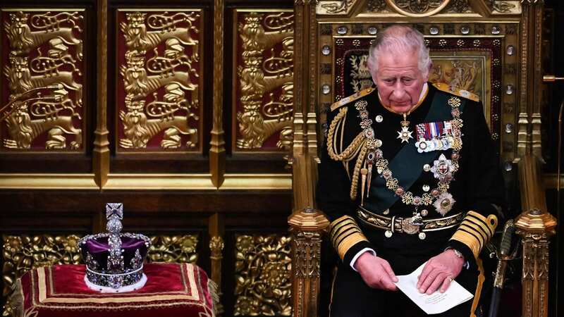 The coronation emblem will feature throughout a special bank holiday weekend (Image: POOL/AFP via Getty Images)