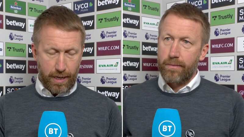 Graham Potter takes Tomas Soucek swipe as VAR controversy denies Chelsea penalty