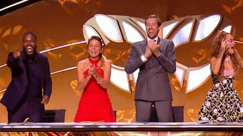 The Masked Singer line-up for the 2023 final after a dramatic double elimination on the ITV celebrity singing competition on Saturday evening. (Image: ITV)