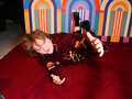 Lewis Capaldi rolls around the carpet at wild afterparty after chaotic BRITs