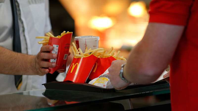 The hardworking mum (not pictured) works in McDonald