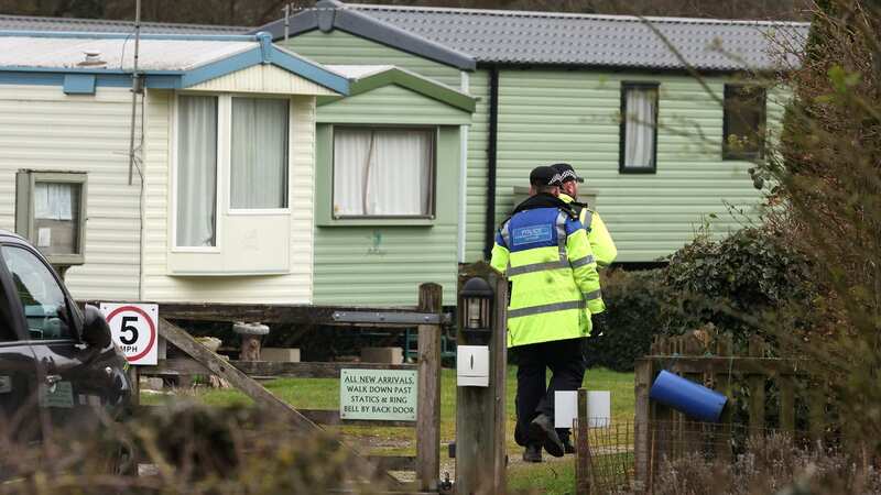 Nicola Bulley police head to caravan site yards from bench where phone found