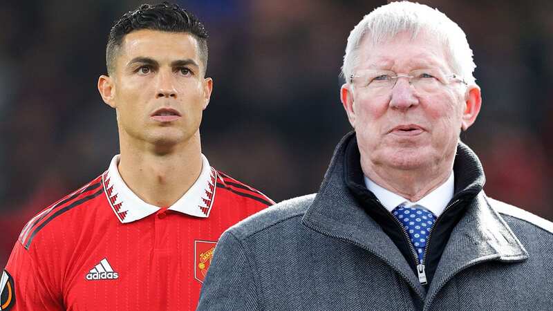 Cristiano Ronaldo and Sir Alex Ferguson after Real Madrid vs Man Utd in February 2013 (Image: Jasper Juinen)