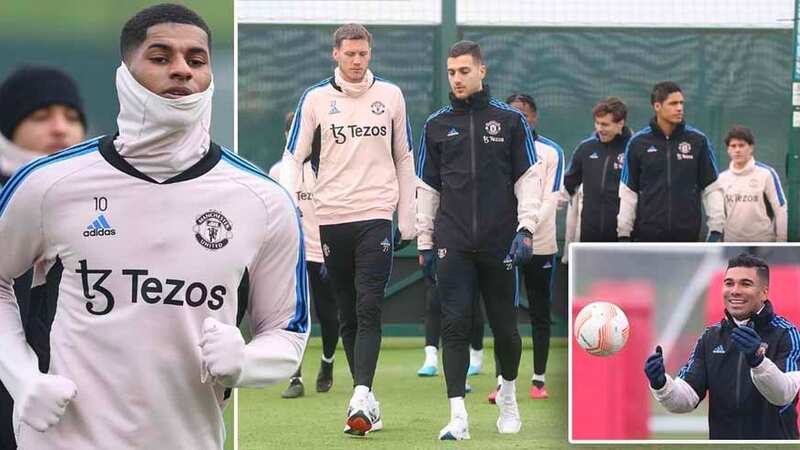 Man Utd trained ahead of Thursday