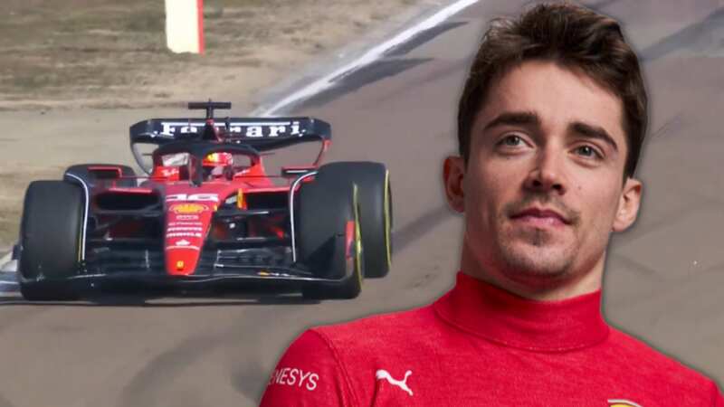 Ferrari showed off the SF23 on track on Tuesday morning (Image: Scuderia Ferrari)