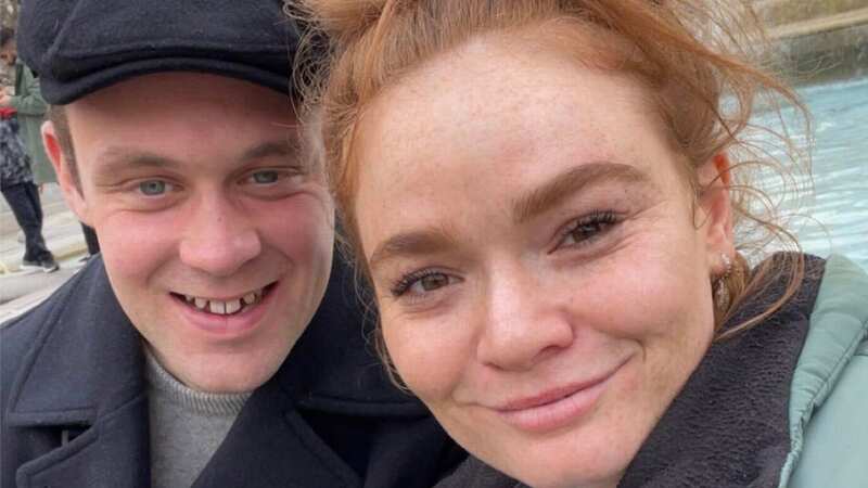 Emilyjane with her boyfriend Conor, who has to care for her (Image: Jam Press)