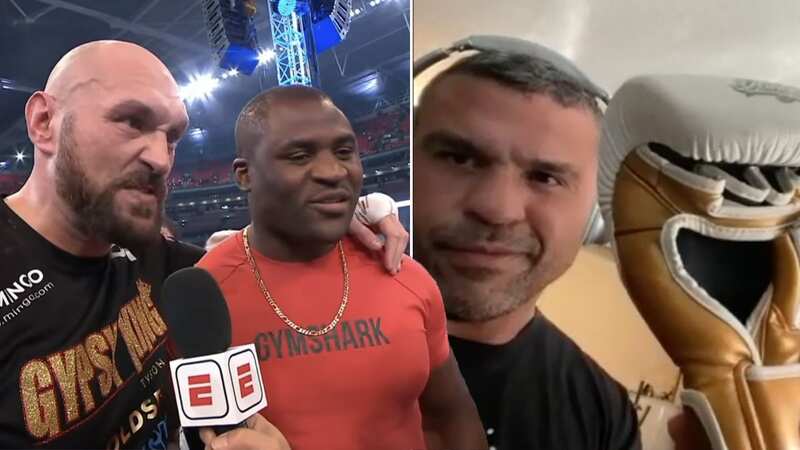 UFC legend has developed "perfect" glove for Tyson Fury vs Francis Ngannou