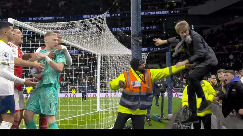 Tottenham fan Joseph Watts (R) has pleaded guilty to attacking Arsenal