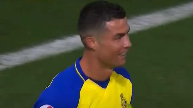 Cristiano Ronaldo had a telling reaction to Al-Nassr