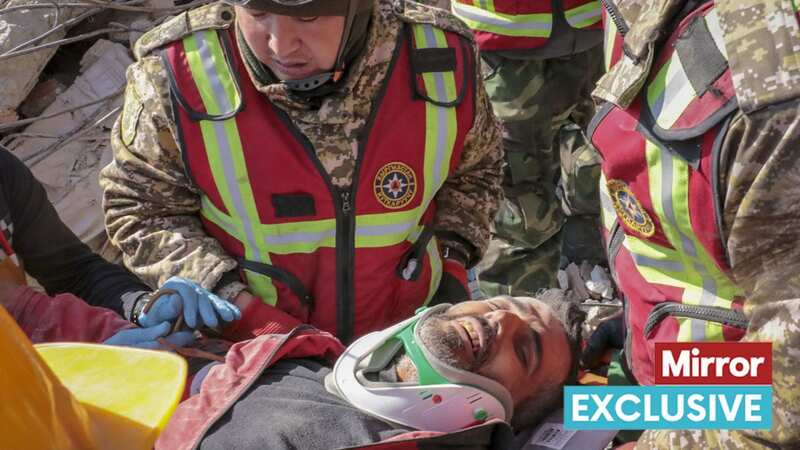 The NHS nurses are joining search and rescue teams in Turkey who recently pulled two men and a child from the rubble (Image: Anadolu Agency via Getty Images)