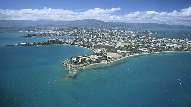 The shark attack happened off a beach in Noumea, New Caledonia (Image: Gamma-Rapho via Getty Images)